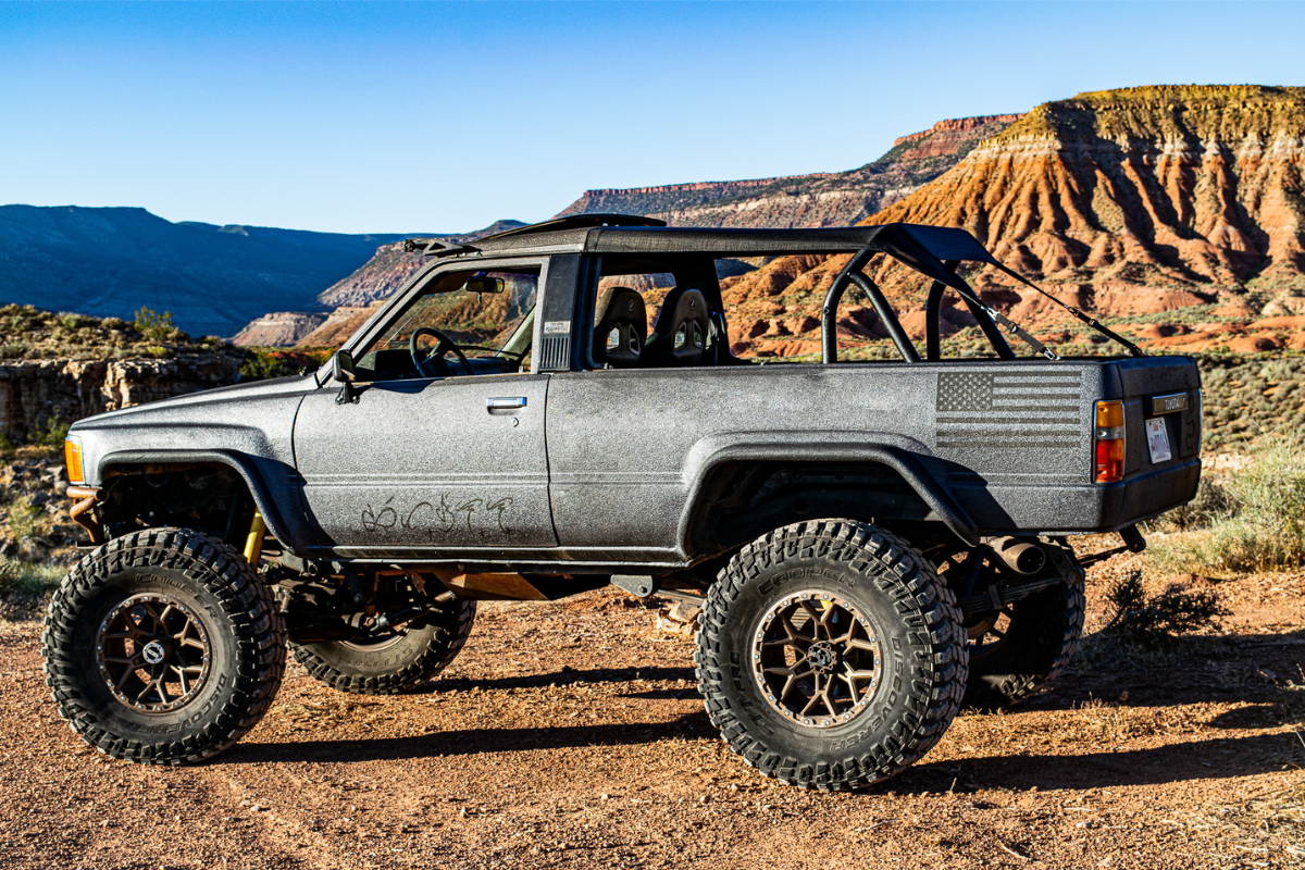 1984 Toyota 4Runner Bikini Top Black Mesh