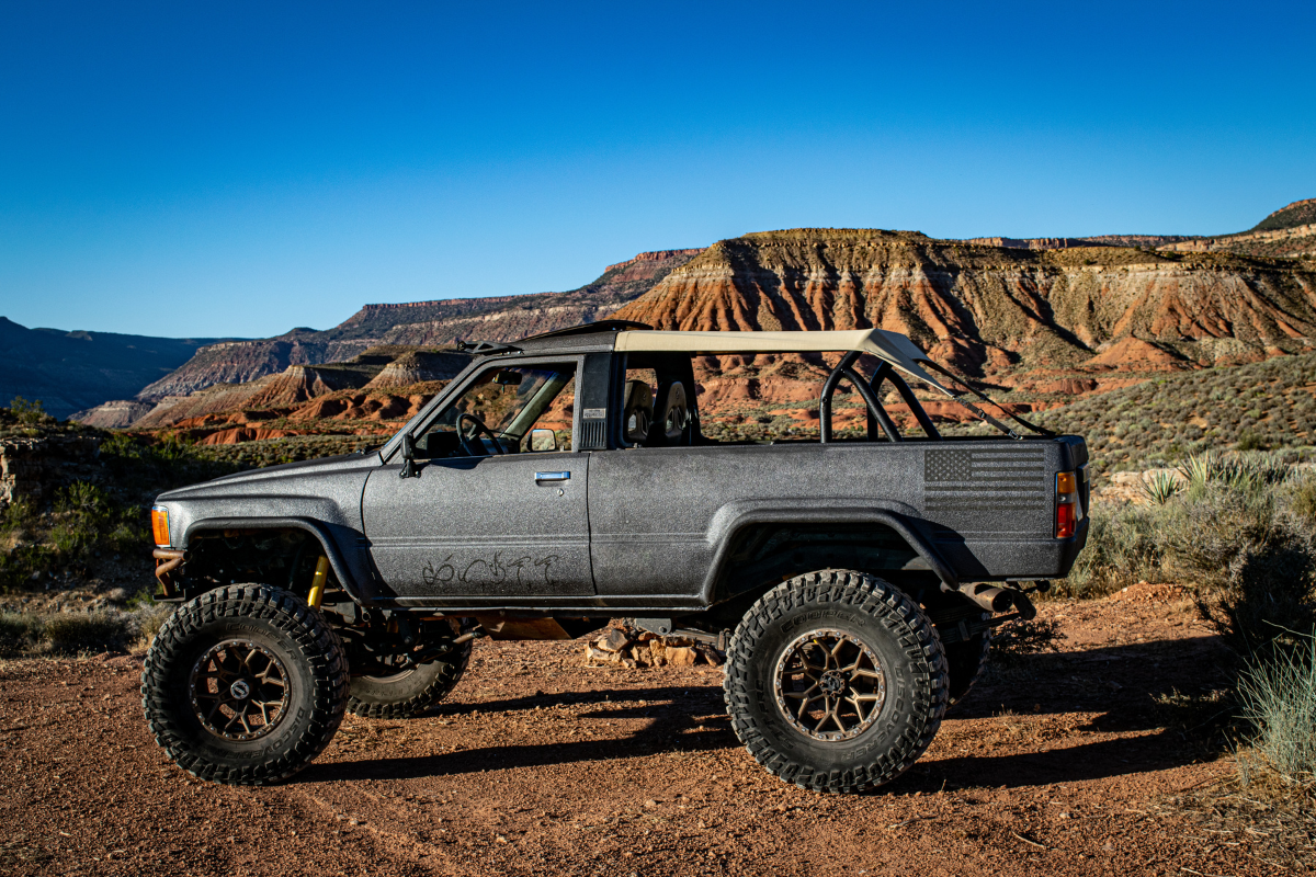 1985 Toyota 4Runner Bikini Top Tan Mesh