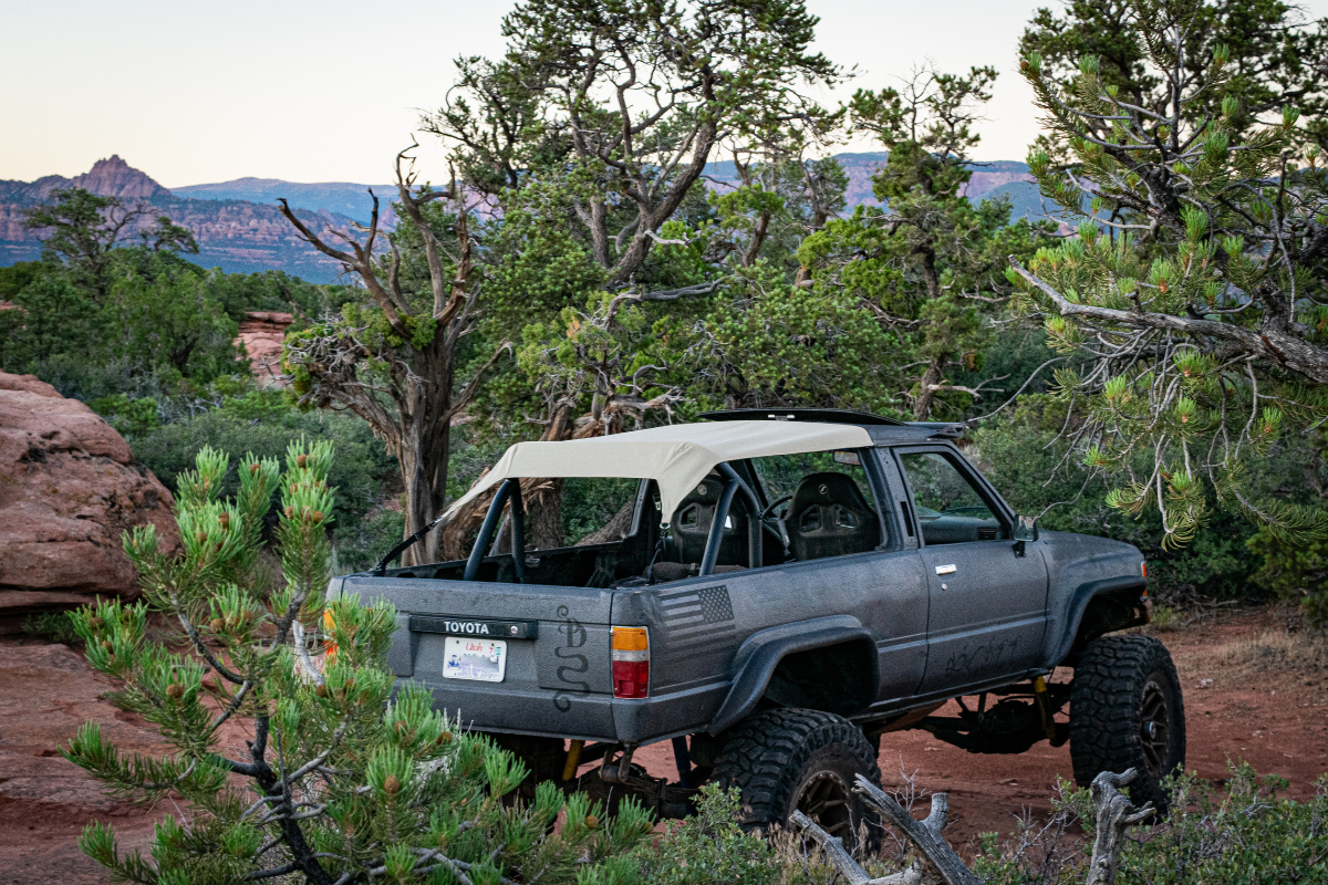 1987 Toyota 4Runner Bikini Top Tan Solid Canvas