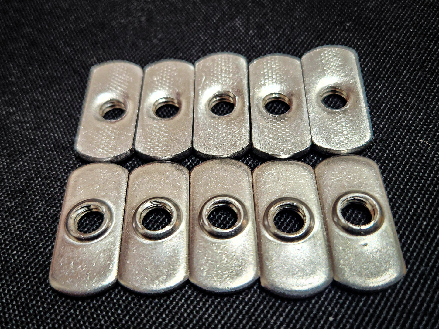 1/4-20 Stainless T-nuts (10pk)